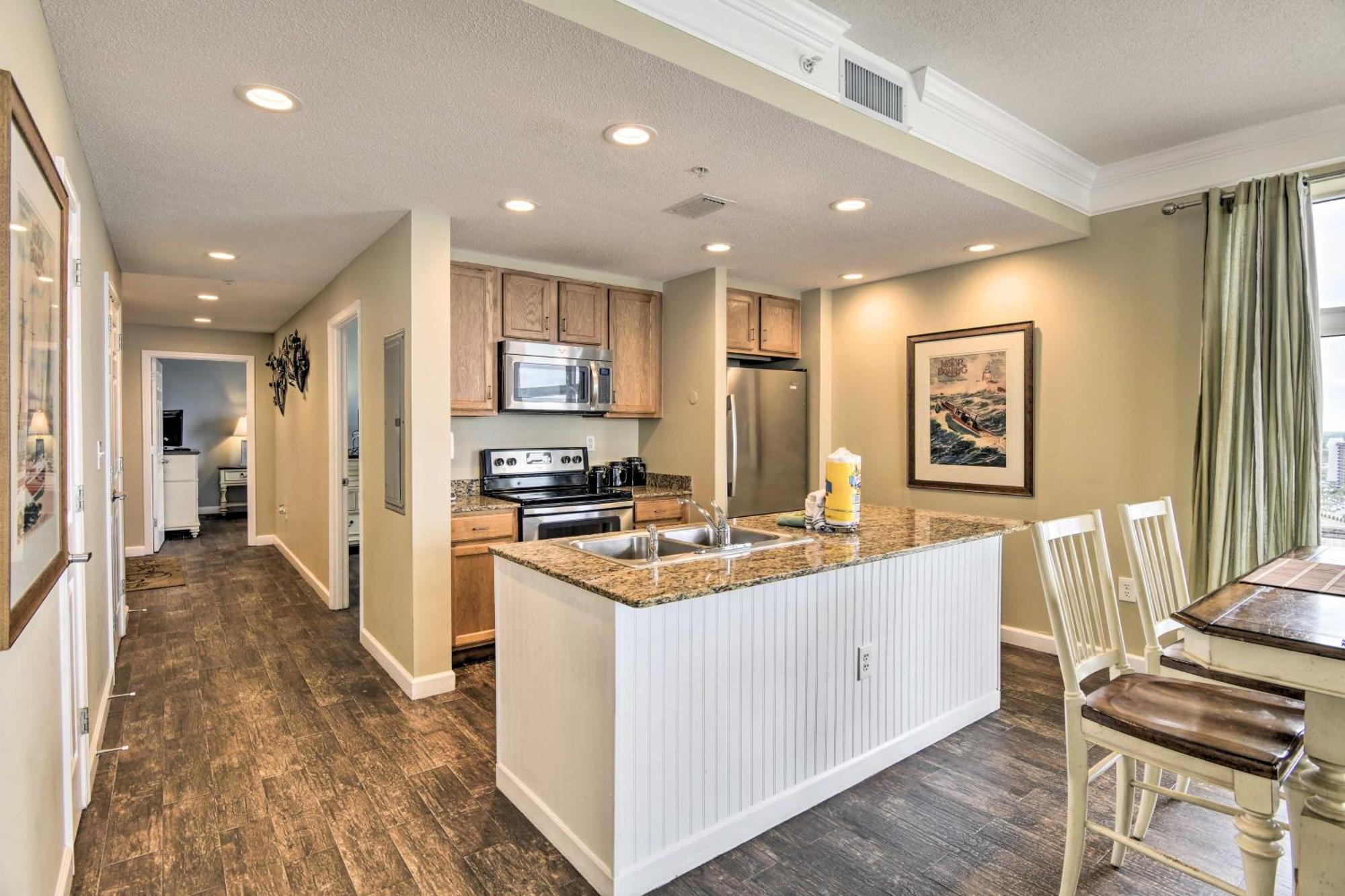 Oceanfront Pcb Condo With Gulf Views And Pool Access! パナマシティービーチ エクステリア 写真